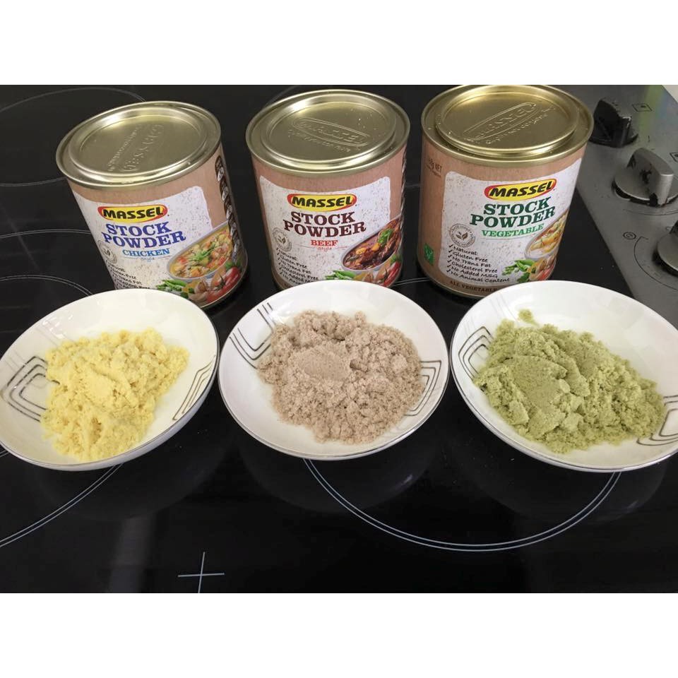 HSD 01/2024 Hạt Nêm Massel Stock Power Beef đủ vị cho bé NGuyên liệu tự nhiên AN TOÀN cho trẻ nhỏ 168g - Babylove123