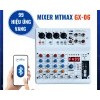 Mixer MTMAX GX06 Hát Livestream, Thu Âm, Karaoke Sang Trọng Tích Hợp 99 Hiệu Ứng
