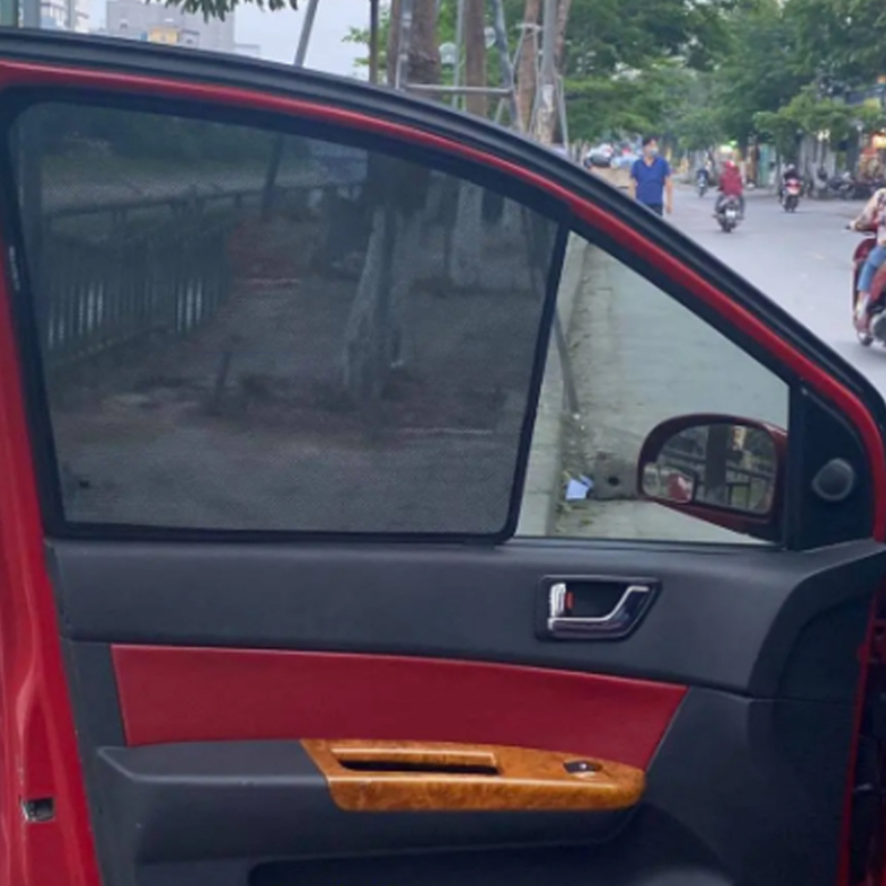 Rèm che nắng theo xe Hyundai Getz - Bộ 4 tấm dính nam châm