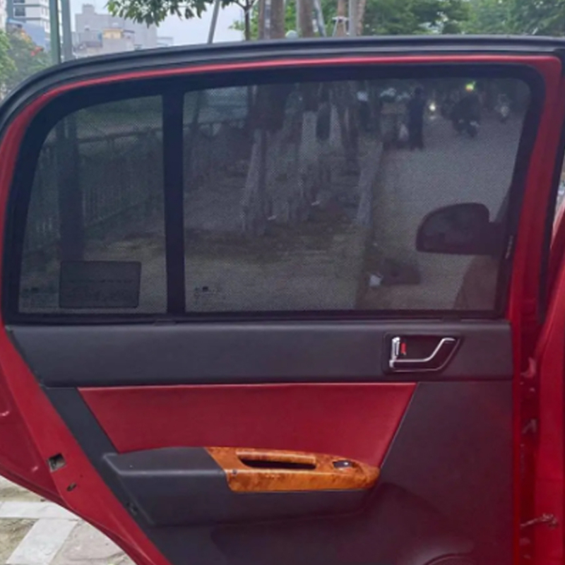 Rèm che nắng theo xe Hyundai Getz - Bộ 4 tấm dính nam châm
