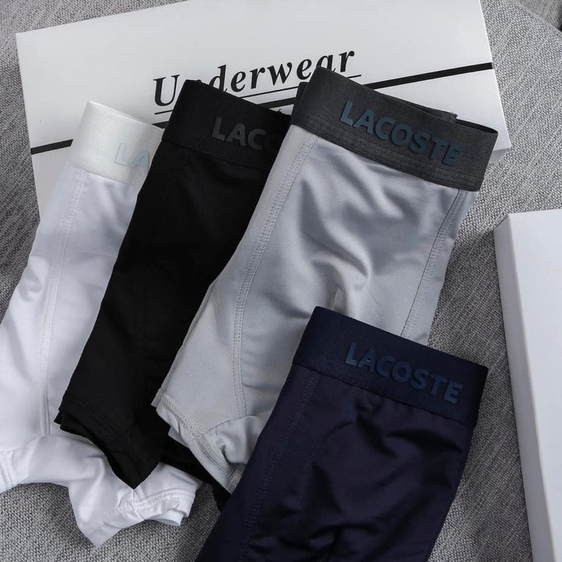 Quần Lót Nam  Quần Sịp Đùi Nam BOXER Thun Lạnh - Quần Xì Đùi Co Dãn 4 Chiều Thông Tháng Mềm Mịn