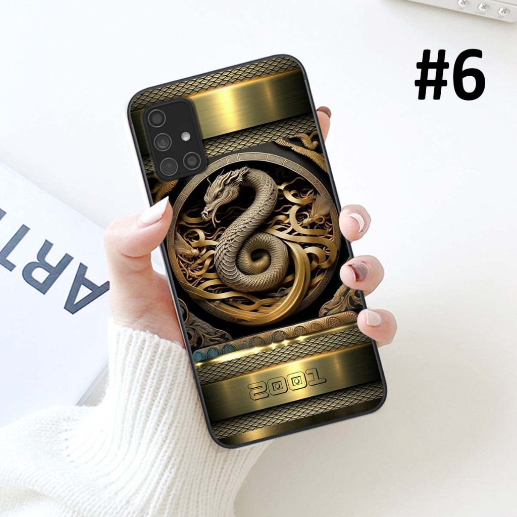 Ốp lưng Samsung A31 / A51 / A71 viền dẻo mặt sau TPU cao cấp mẫu  12 con giáp in năm sinh theo yêu cầu