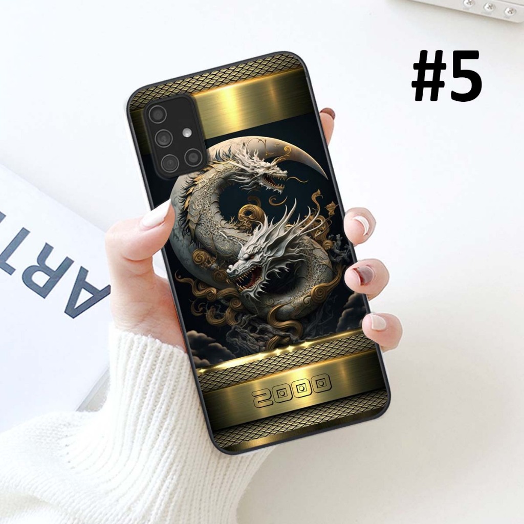 Ốp lưng Samsung A31 / A51 / A71 viền dẻo mặt sau TPU cao cấp mẫu  12 con giáp in năm sinh theo yêu cầu