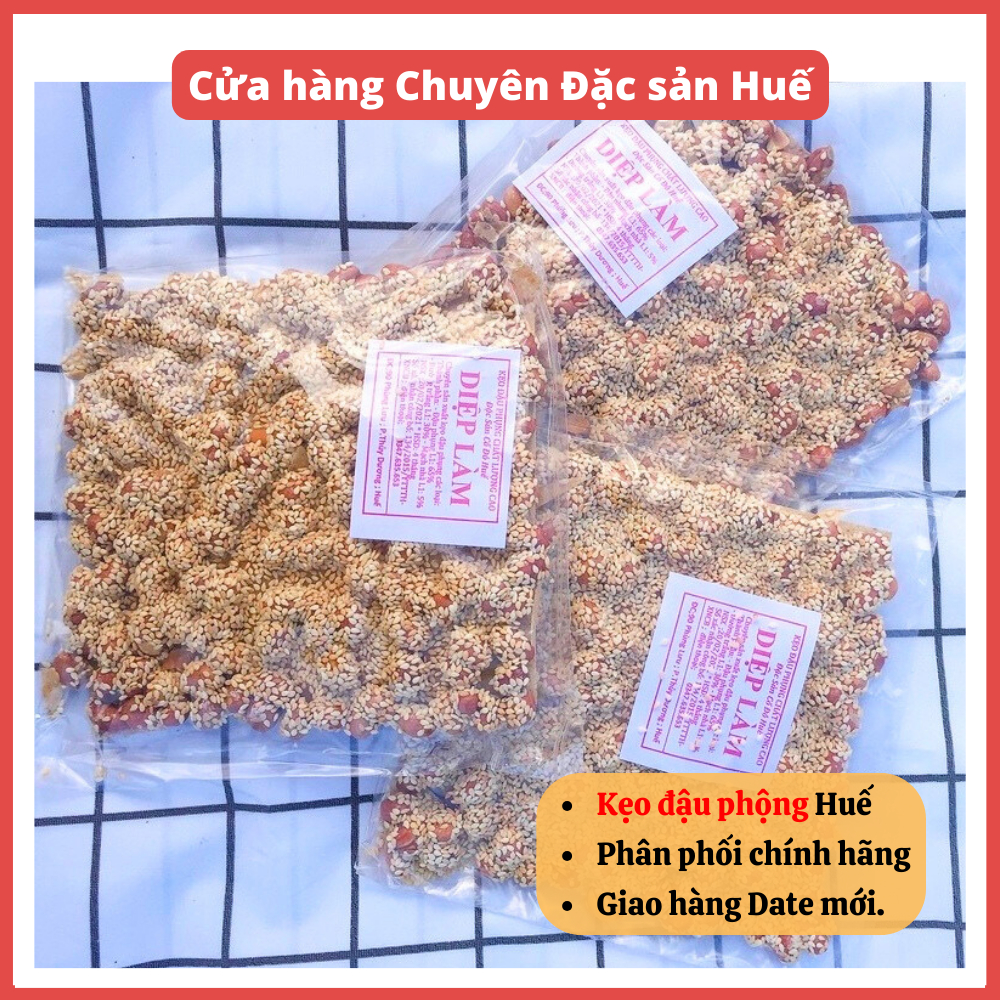 Kẹo Đậu Phộng Mè (150gr) - Đặc Sản Huế
