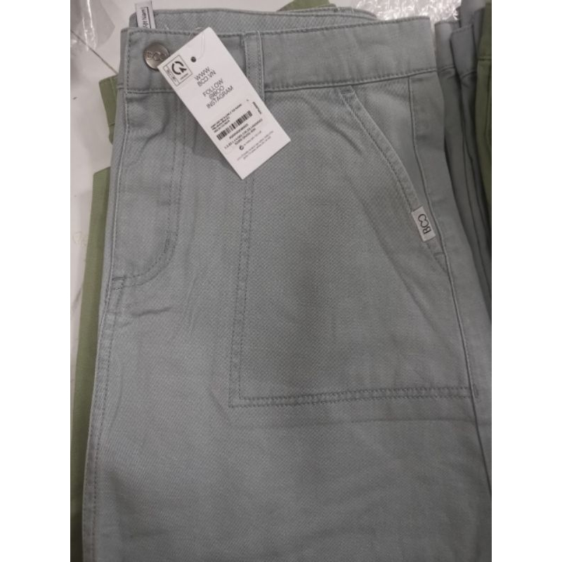 Xả hàng - Chân váy denim kaki chất đẹp dáng ngắn hãng Boo