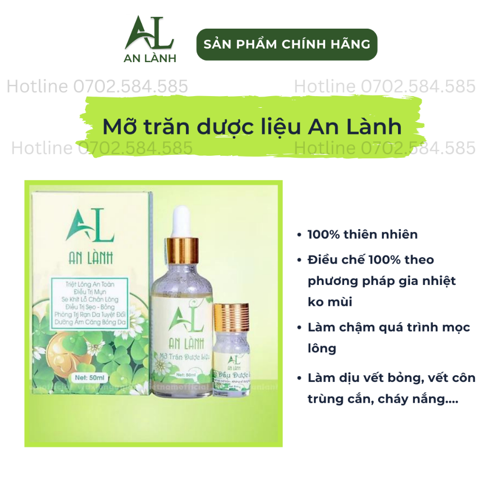 Mỡ trăn An Lành (tặng kèm tinh dầu)