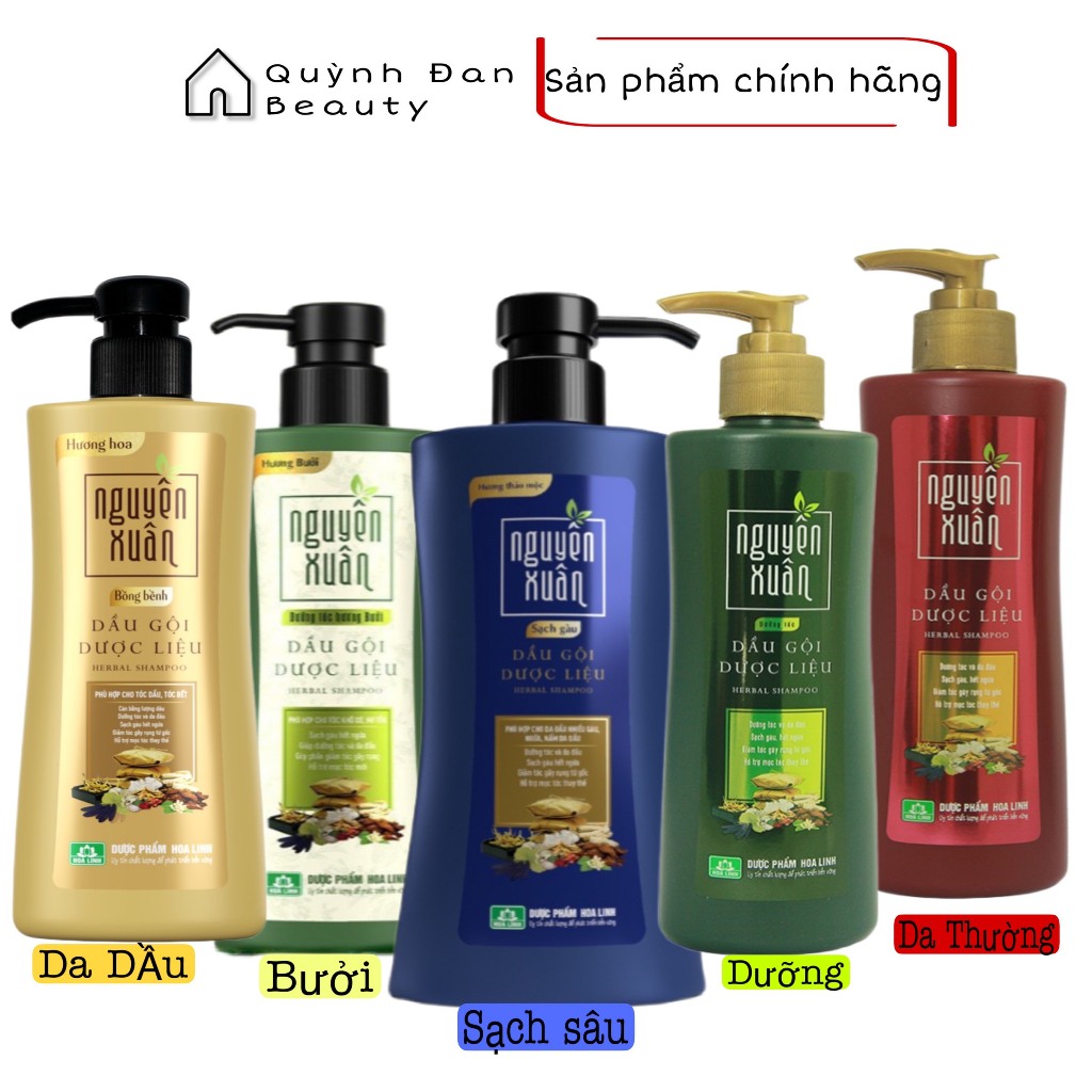 Dầu Gội Thảo Dược Nguyên Xuân 350ml,250ml,600ml,200ml [CHÍNH HÃNG]
