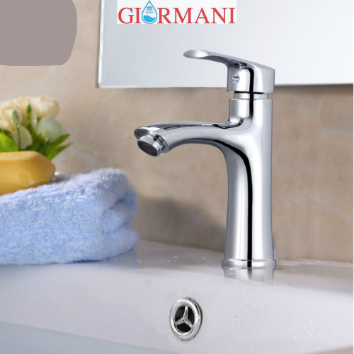 Vòi rửa mặt, lavabo nóng lạnh cao cấp SNL38 tăng đôi dây cấp inox - hàng GIORMANI bảo hành 24 tháng