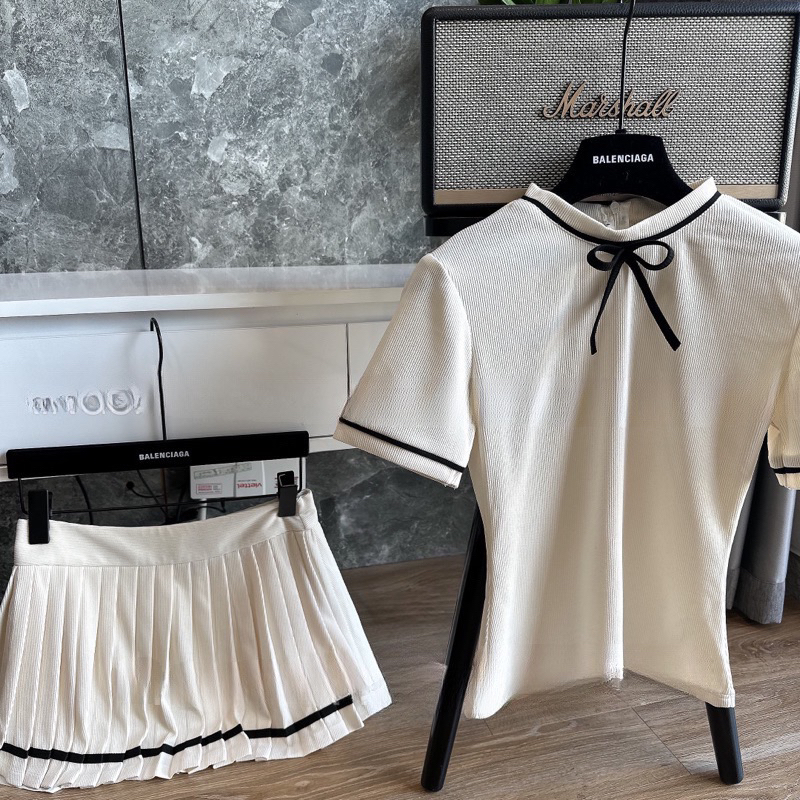 Set Tăm Nơ Mix Chân Váy Chuẩn MPB