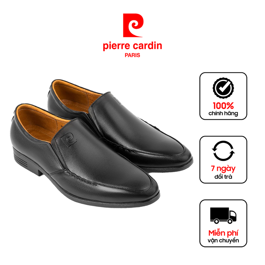Giày tây nam Pierre Cardin da bò sang trọng, phù hợp công sở, lịch lãm - PCMFWLF 704
