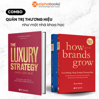 Sách - combo con đường tăng trưởng thương hiệu: khám phá, ứng dụng+ chiến lược xa xỉ