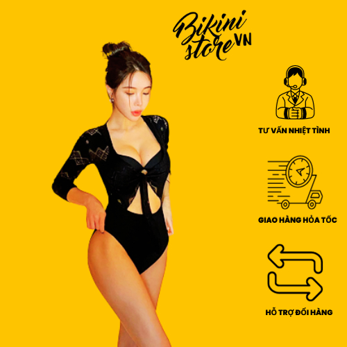 BikiniStoreVN - Bikini 1 mảnh sexy M28 - Đồ bơi liền thân nữ - Bikini có gọng nâng ngực liền thân - 