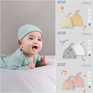 [CHÍNH HÃNG] Set 2 mũ thắt sơ sinh music Chaang