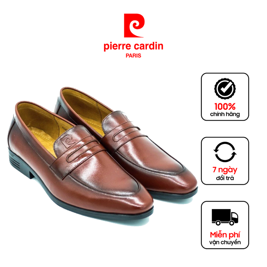 [VC Giảm 12%] Giày da nam Pierre Cardin da thiết kế sang trọng, lịch lãm, lót da cao cấp - PCMFWL 705