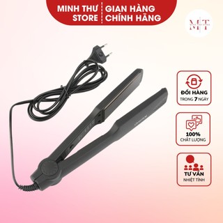 Máy Duỗi Tóc Mini KEMEI Chính Hãng, Máy Uốn Tóc Làm Tạo Kiểu Ép,Là Thẳng Uốn Cụp Xoăn Lọn Đa Năng 4 Mức Nhiệt Cao Cấp