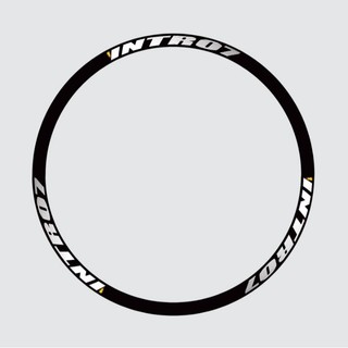 Decal Vành Intro7 Cao Cấp( 1 Set gồm 6 tem) Hẻm Bike Decal Tem dán xe chống bụi chống nước