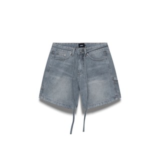 (Chính Hãng AMRISH) Quần Carpenter Wide Leg Denim Shorts - Moss Grey