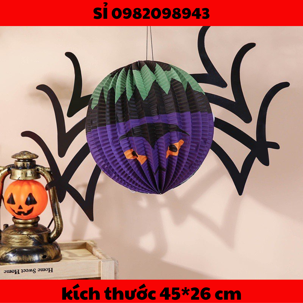 HÀNG SẴN GIAO SỈ TRANG TRÍ HALLOWEEN - BÍ NGÔ HALLOWEEN,HALLOWEEN HÌNH RƠI,NHỆN TRANG TRÍ, DECOR HALLOWEEN 2023