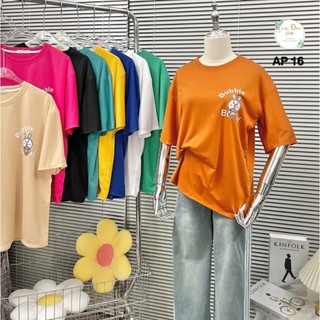 [ Ảnh thật ] Áo phông nữ from rộng in hình kiểu phong cách dễ thương năng động LINH ĐAN SHOP9698 MS AP16