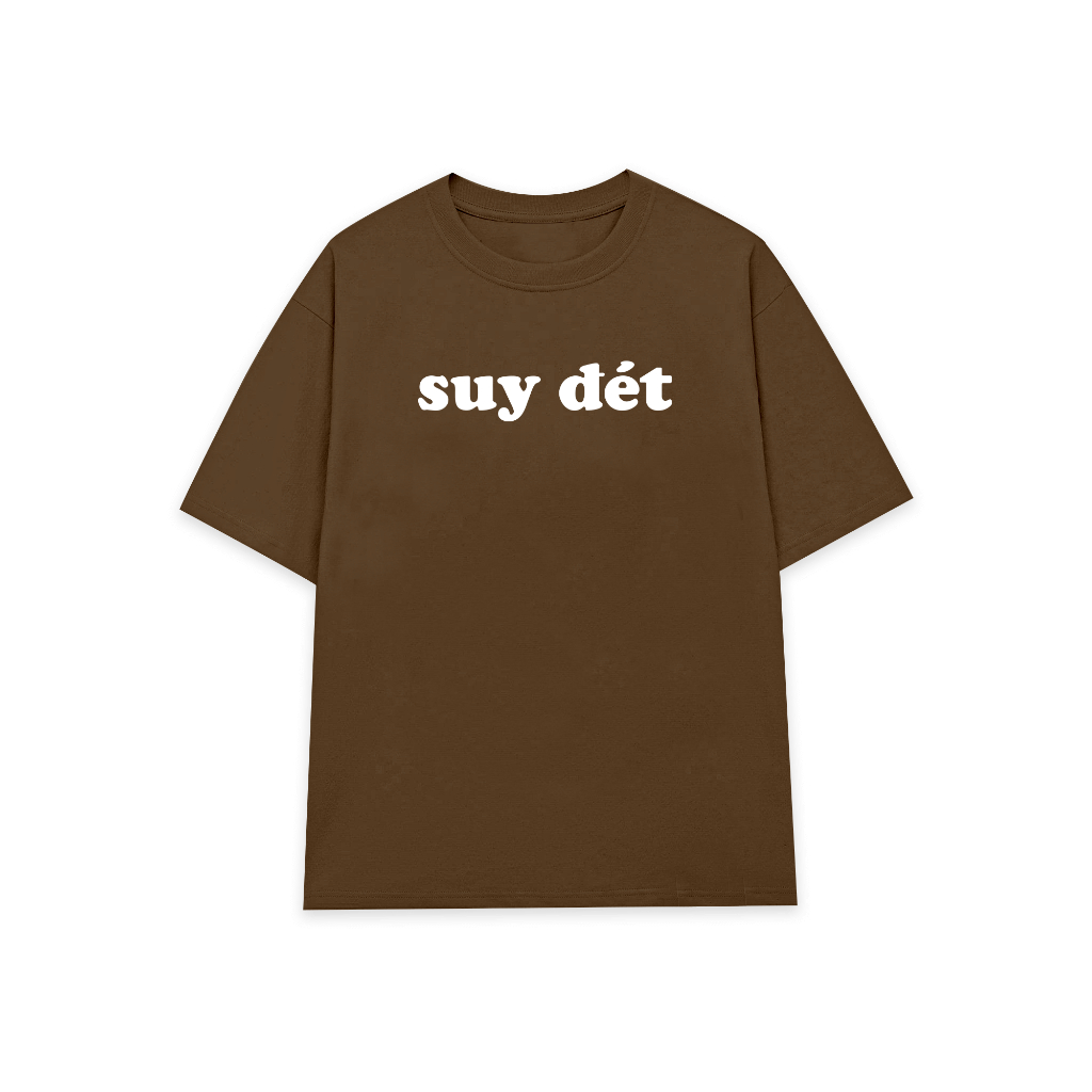 Áo thun HIGHMODE "Suy đét" - Form Oversize, 100% cotton, unisex nam nữ