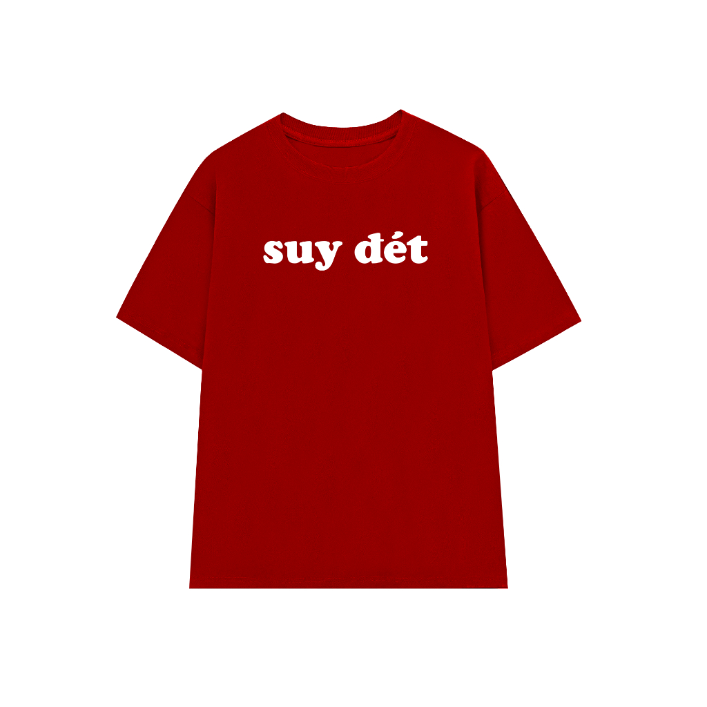 Áo thun HIGHMODE "Suy đét" - Form Oversize, 100% cotton, unisex nam nữ
