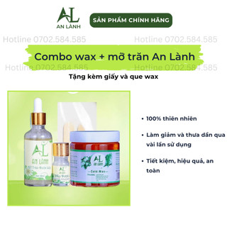 Combo triệt lông từ wax và mỡ trăn An Lành