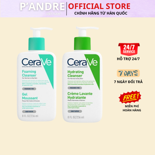 [Hot Sale] Sữa Rửa Mặt CeraVe SA Smoothing, Hydrating, Foaming Cleanser - Cho Da Dầu Mụn, Khô, Nhạy Cảm | BigBuy360 - bigbuy360.vn