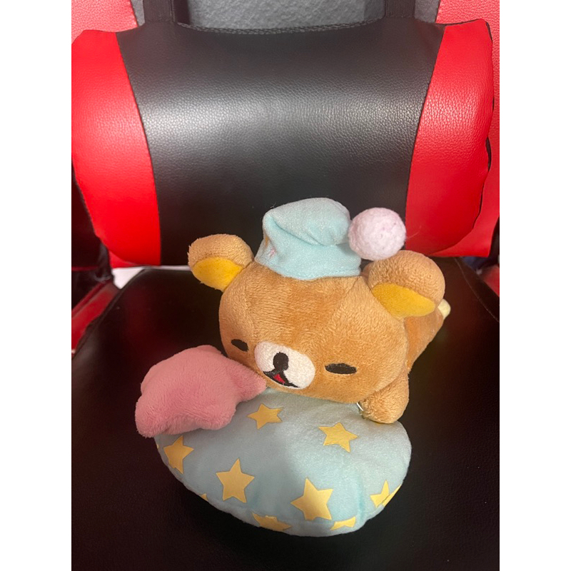 Gấu Bông Rilakkuma nằm ngủ mắt hí