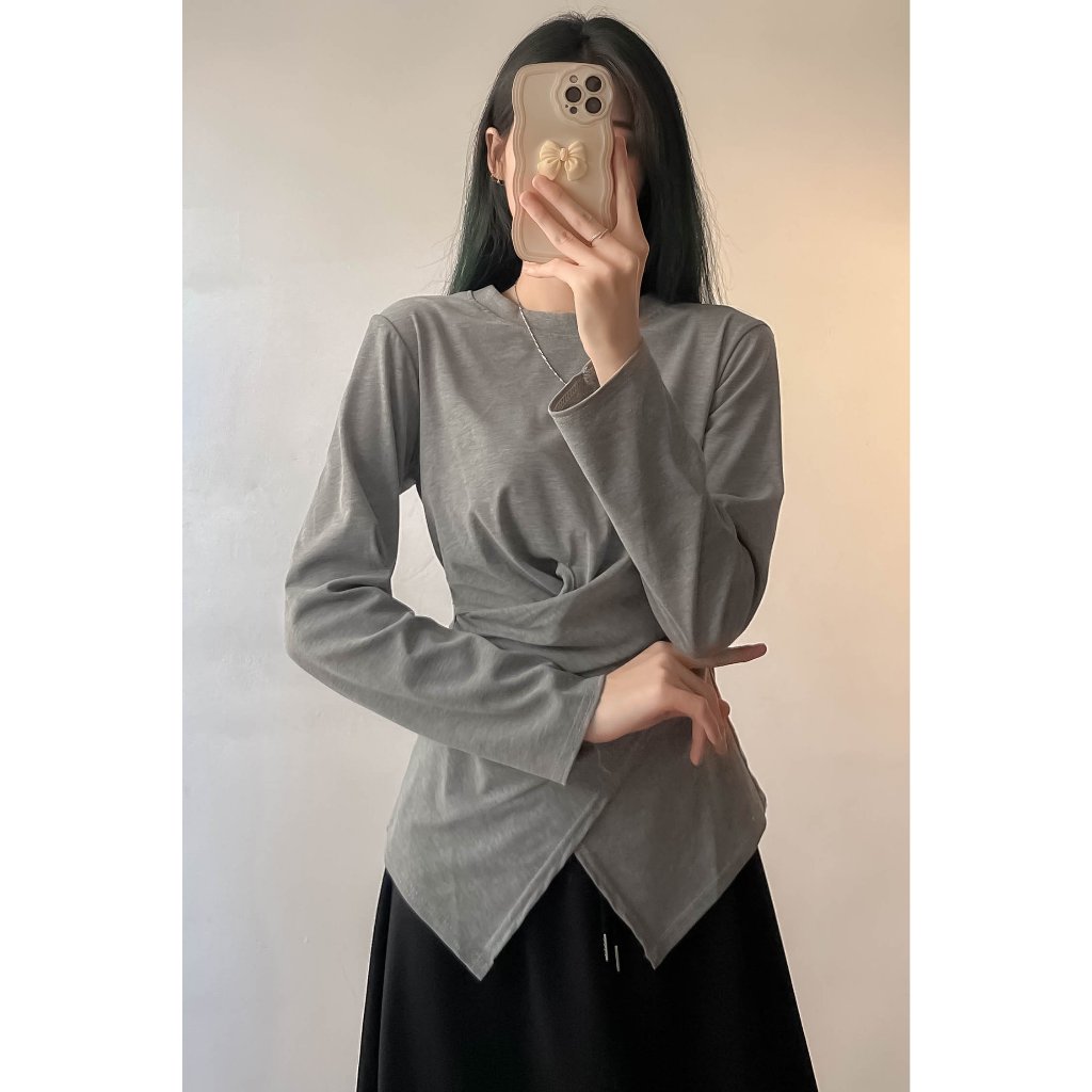 Áo thun nhún eo dang dài- Retrostyle- Ao348_P6K11