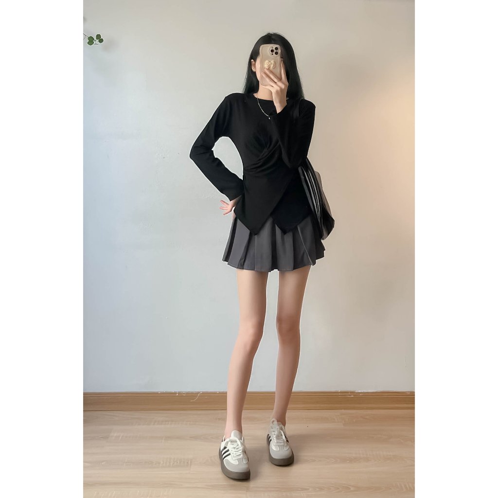 Áo thun nhún eo dang dài- Retrostyle- Ao348_P6K11