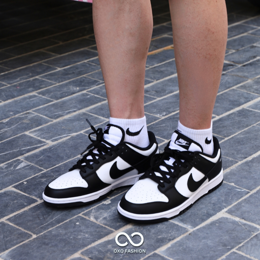Giày Air Dunk Low Retro Panda DD1391-100 chính hãng thể thao dành cho nam nữ, Dunk Low Panda real fullbox OXO FASHION