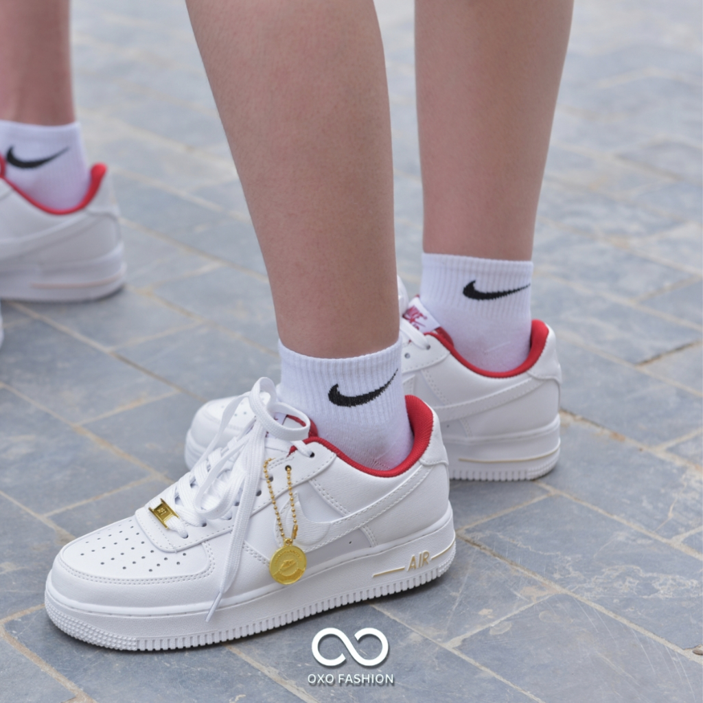 Giày air force 1 LOW JUST DO IT HANGTAG DV7584-100 chính hãng dành cho nam nữ, af1 hangtag real fullbox OXO FASHION