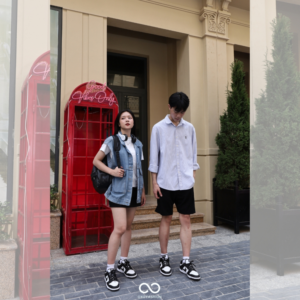 Giày Air Dunk Low Retro Panda DD1391-100 chính hãng thể thao dành cho nam nữ, Dunk Low Panda real fullbox OXO FASHION