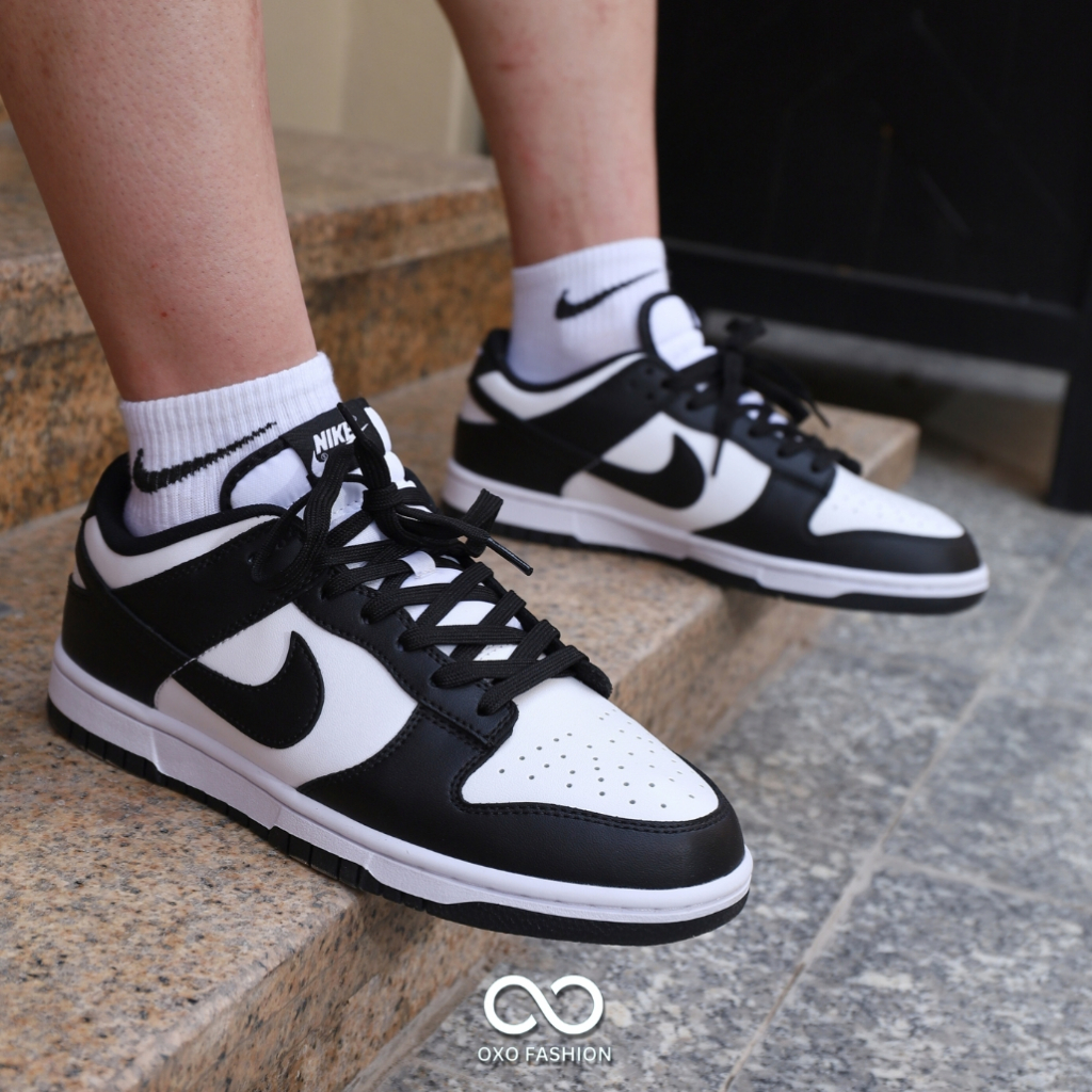 Giày Air Dunk Low Retro Panda DD1391-100 chính hãng thể thao dành cho nam nữ, Dunk Low Panda real fullbox OXO FASHION