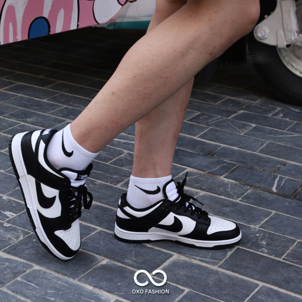 Giày Air Dunk Low Retro Panda DD1391-100 chính hãng thể thao dành cho nam nữ, Dunk Low Panda real fullbox OXO FASHION