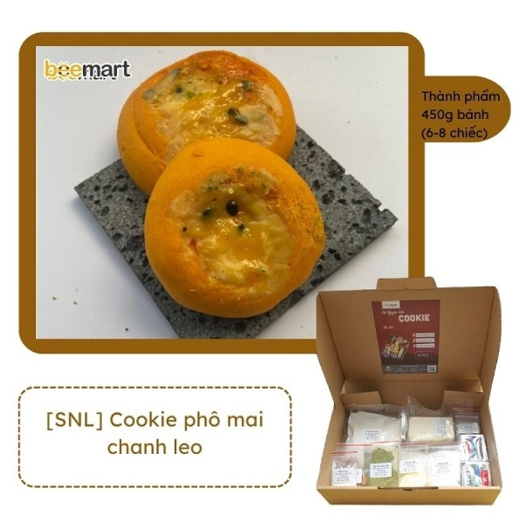 Cookie phô mai 7 màu - 7 vị