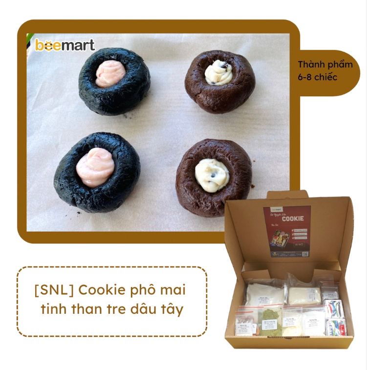 Cookie phô mai 7 màu - 7 vị