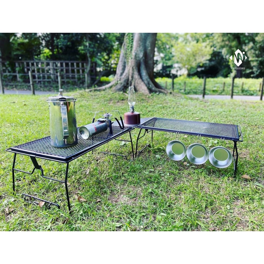 Mặt Inox tam giác nối kệ đa năng Campingmoon T-2306