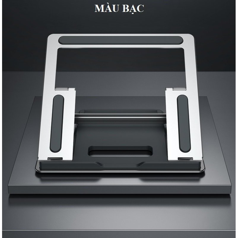 Giá Kê Ipad, Laptop CCT8 Gấp Gọn, Có Tới 4 Nấc Chỉnh Độ Cao, Hợp Kim Nhôm NEW