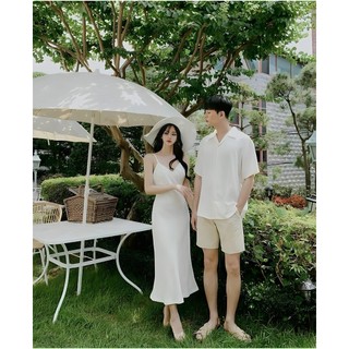 SET ĐỒ ĐÔI DỄ THƯƠNG TRẮNG 2 DÂY