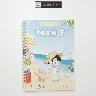 Sách - Sổ Tay Take Note Toán Lớp 7