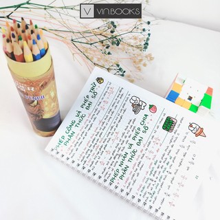 Sách - Sổ Tay Take Note Toán Lớp 7