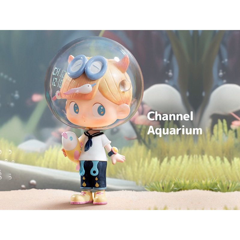 POP MART LiLiOS City Wild Boy Series Blind Box mô hình nhân vật trang trí góc làm việc