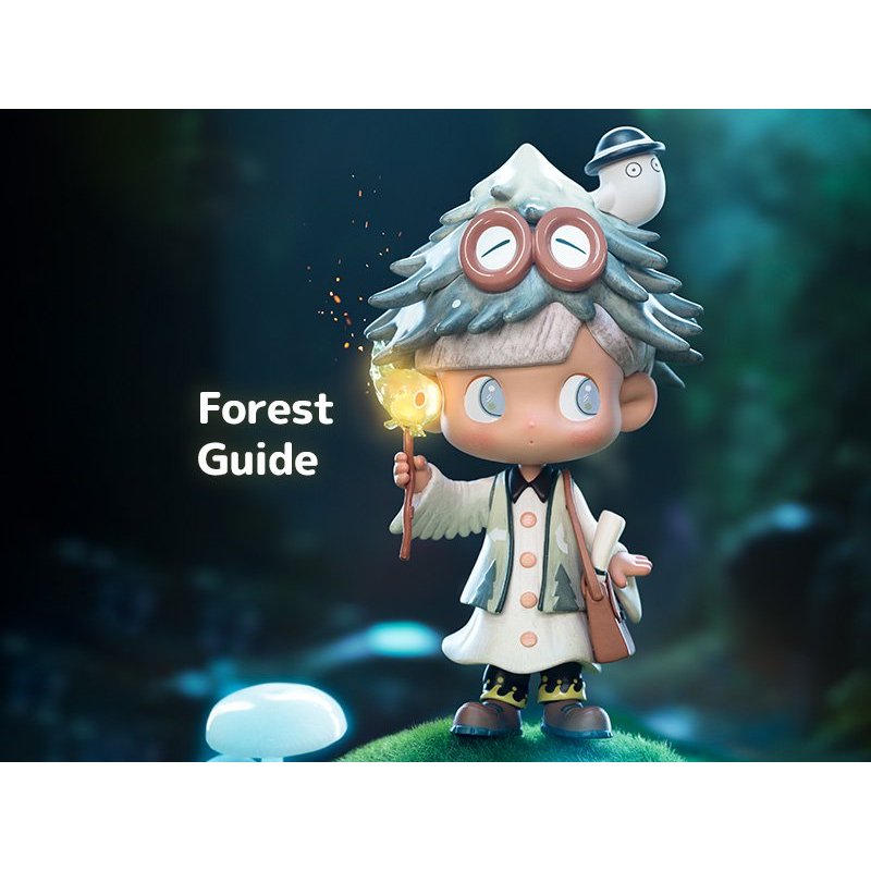POP MART LiLiOS City Wild Boy Series Blind Box mô hình nhân vật trang trí góc làm việc