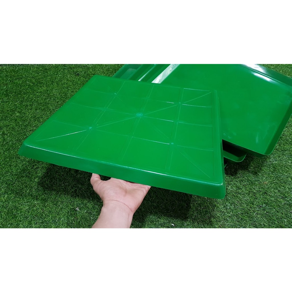 Combo 5 khay xanh 50-50-3cm đựng nước trồng lan ươm giống Và lót chuồng thú cưng