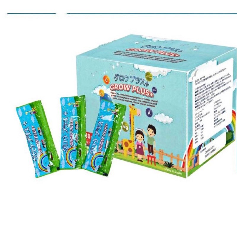 Grow Plus+ – Siro tăng chiều cao, trẻ phát triển toàn diện đến từ Nhật Bản