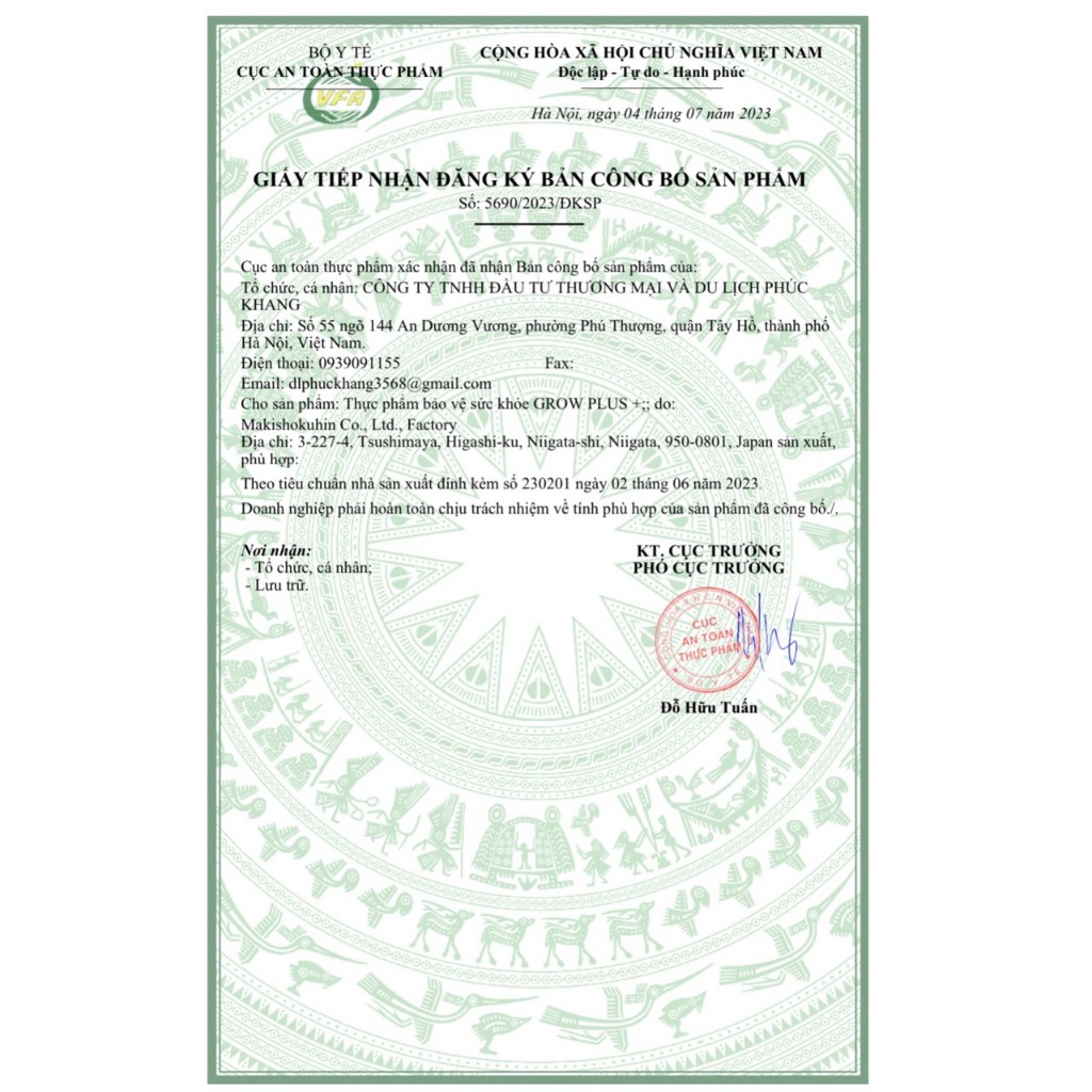Grow Plus+ – Siro tăng chiều cao, trẻ phát triển toàn diện đến từ Nhật Bản