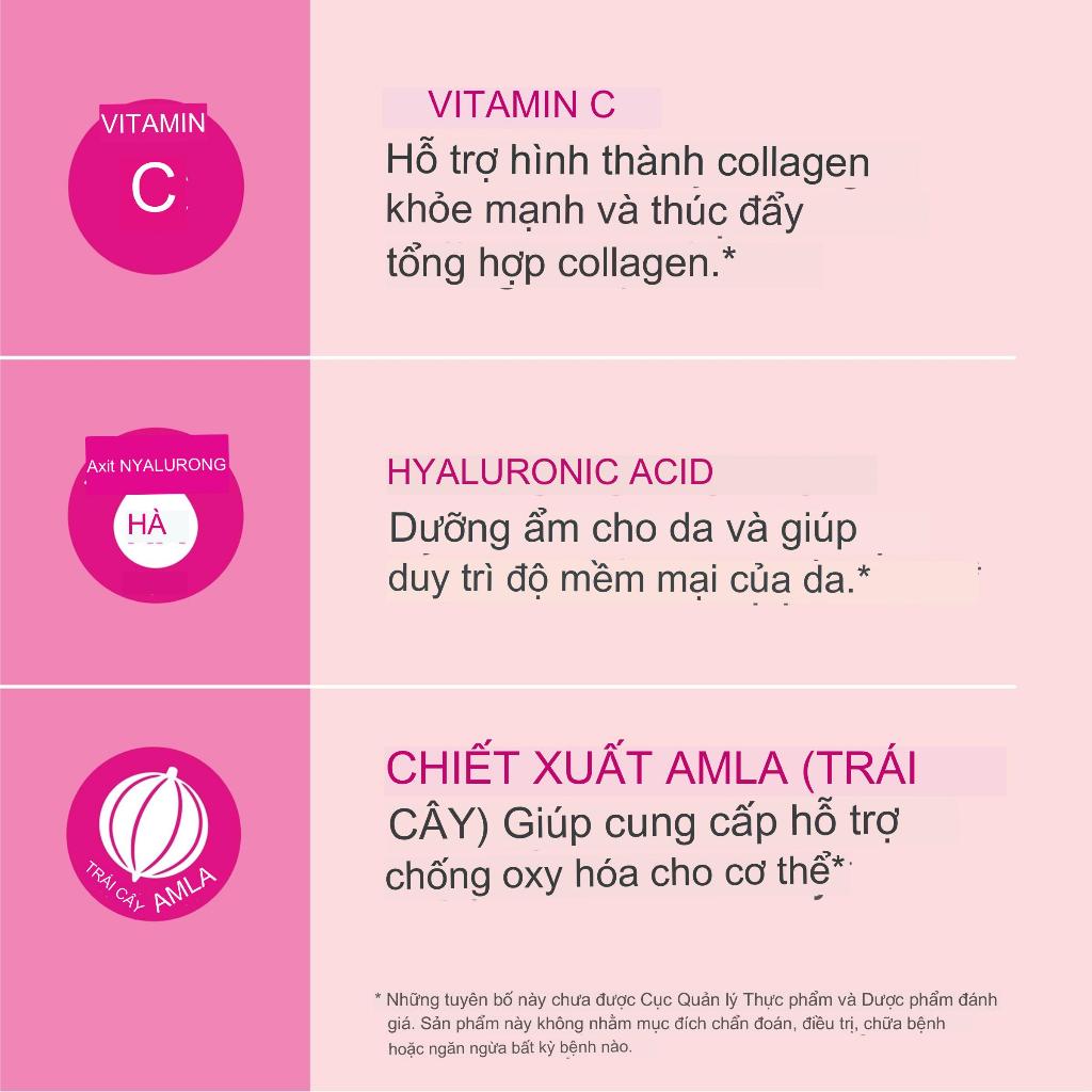 Collagen dạng bột neocell với vitamin c và acid hyaluronic hộp 195g giúp duy trì độ ẩm cho da Healthy Care beautimax