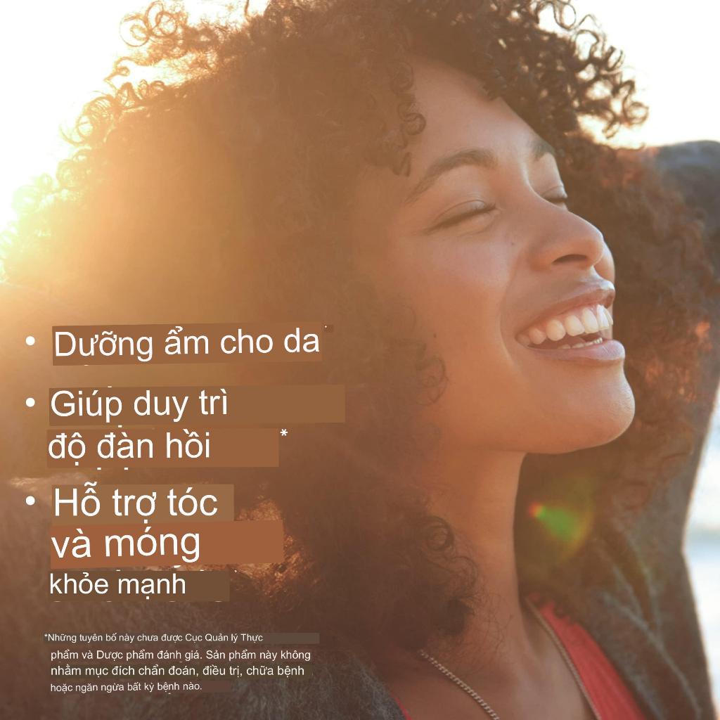 Collagen dạng bột neocell với vitamin c và acid hyaluronic hộp 195g giúp duy trì độ ẩm cho da Healthy Care beautimax