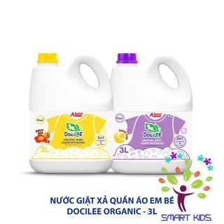 Nước giặt xả quần áo trẻ em 2 in 1 DOCILEE